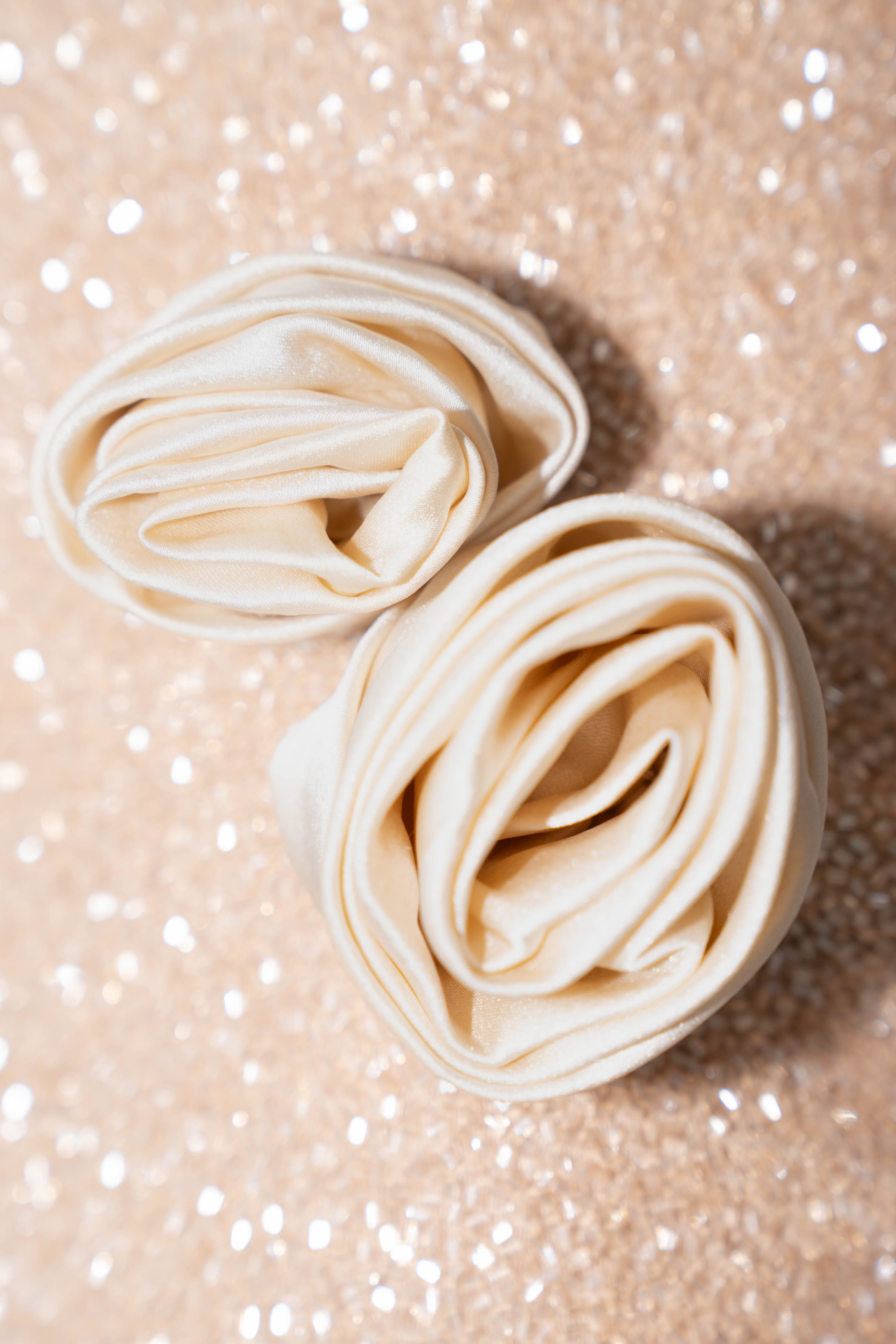 Champagne Rose Hand-Beaded Embellished Mini Dress