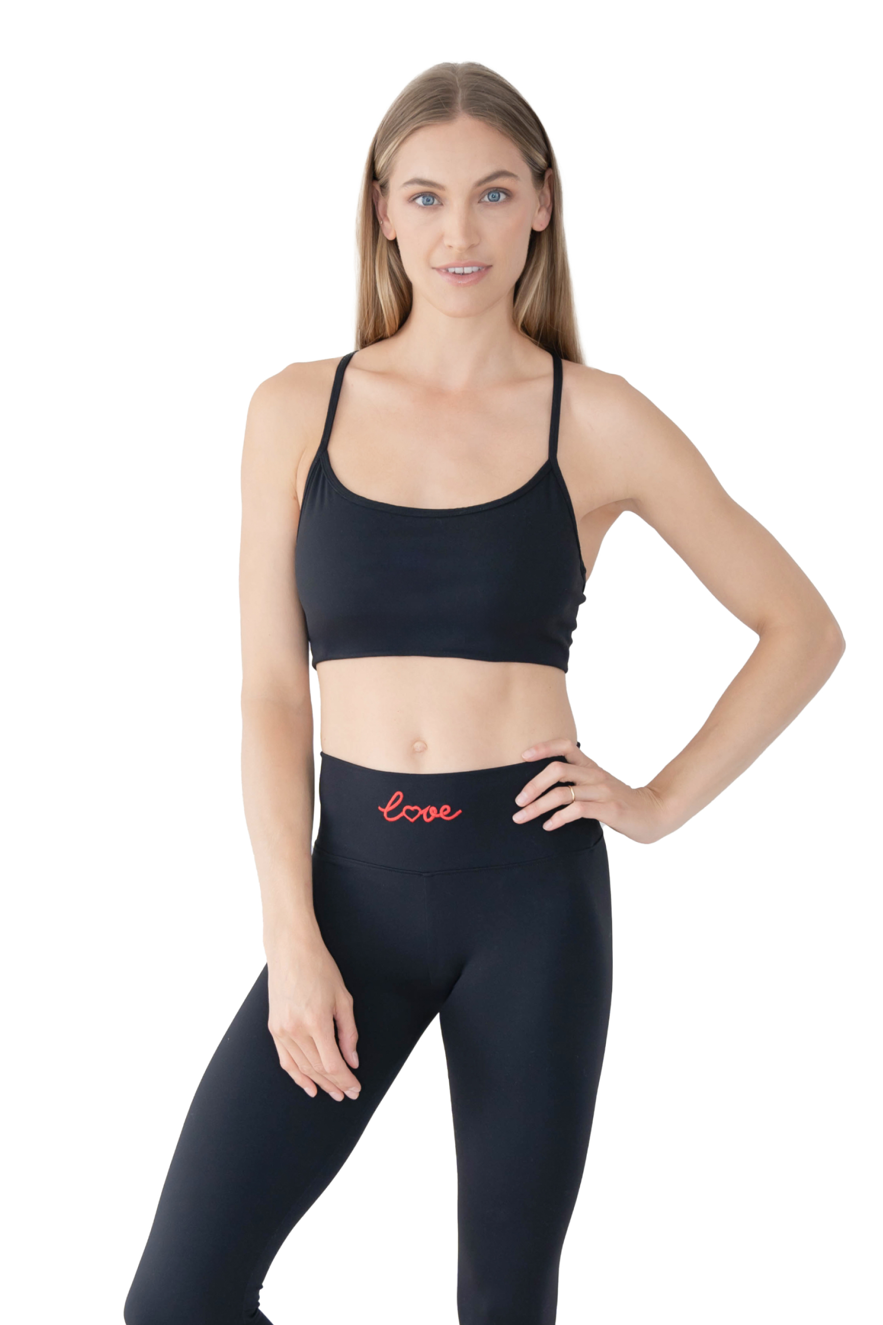 AdoreYourselfLegging2#color_black/red