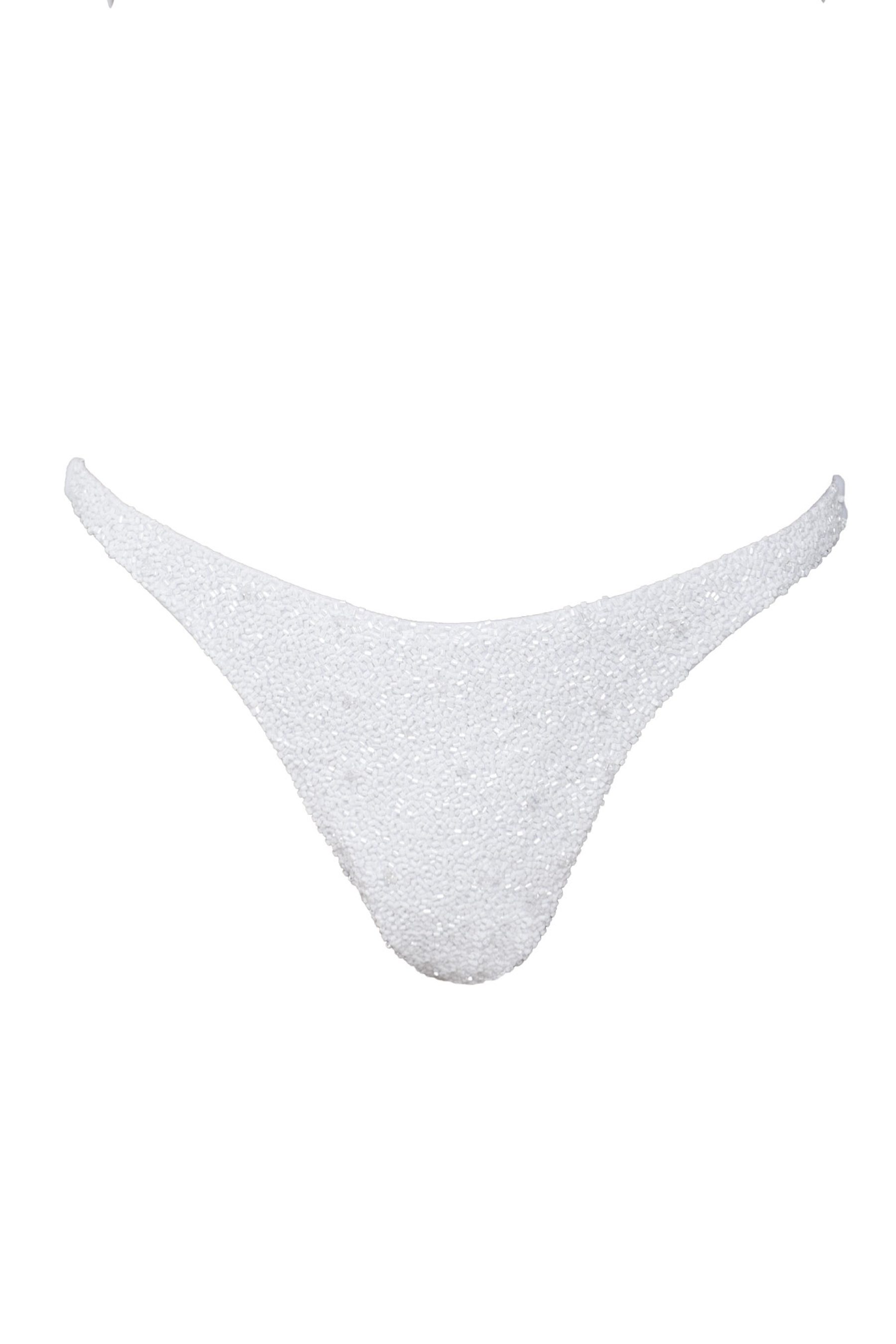 Forever Hand-Beaded Embellished Bikini Bottom