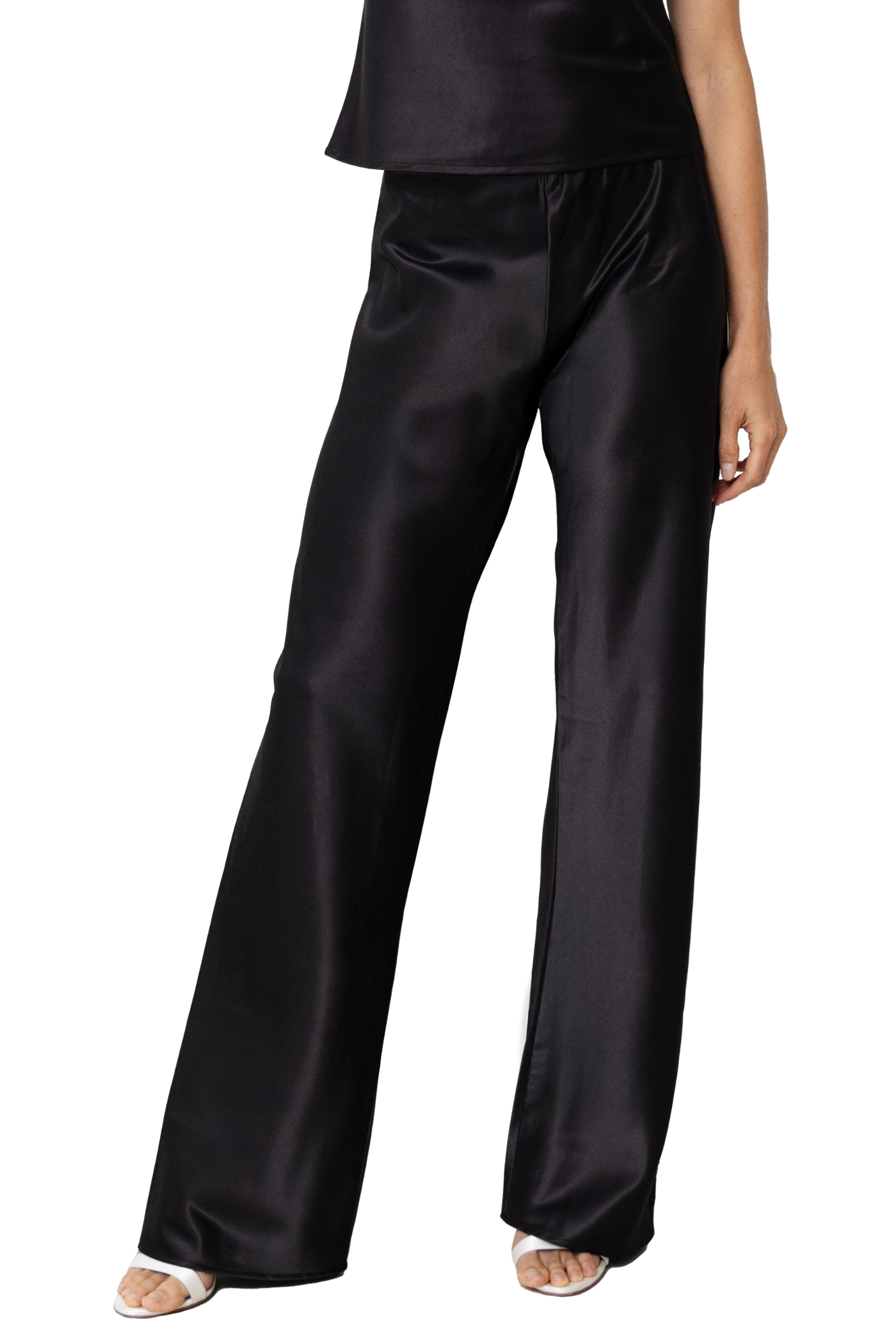 Olivette_black_satin_pantsFrontTurn#color_black
