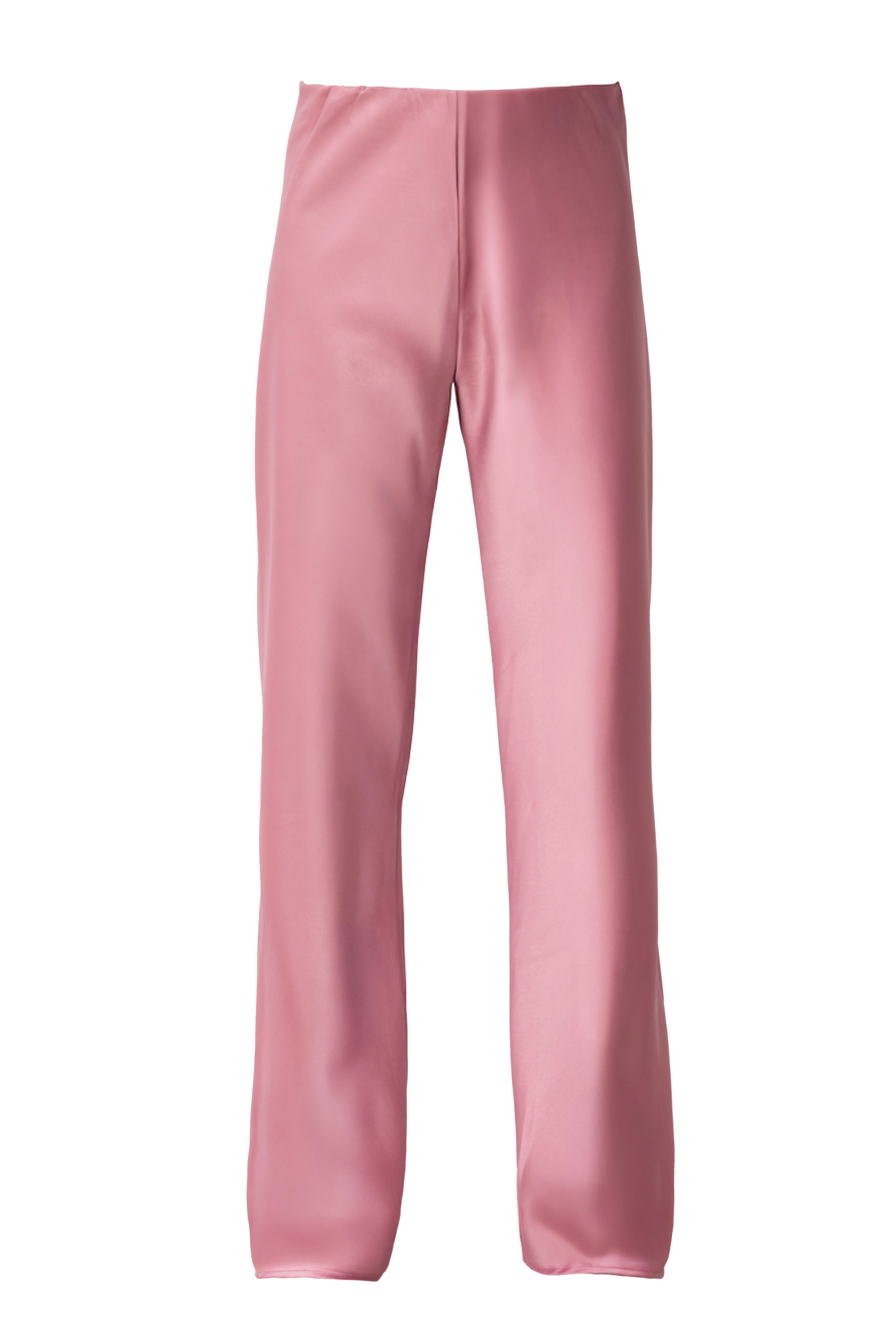 Olivette_blush_pink_satin_pants_GHOST_Front#color_BlushPink