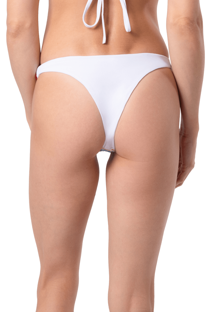 Limoncello Hand - Beaded Embellished Bikini Bottom - Self - Adore